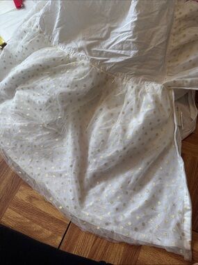 Pottery Barn Baby Crib Skirt Gold
Dot Tulle Sparkle